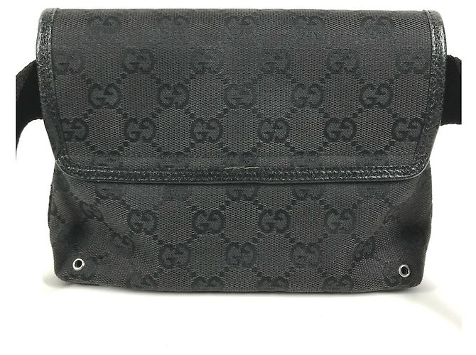 Borsa Cintura Gucci 92543 Logo GG Jackie Nero - vista 2