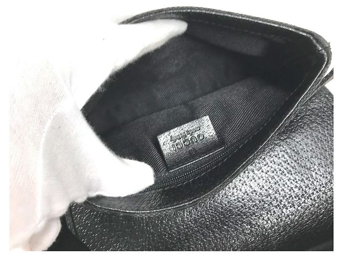 Borsa Cintura Gucci 92543 Logo GG Jackie Nero - vista 8