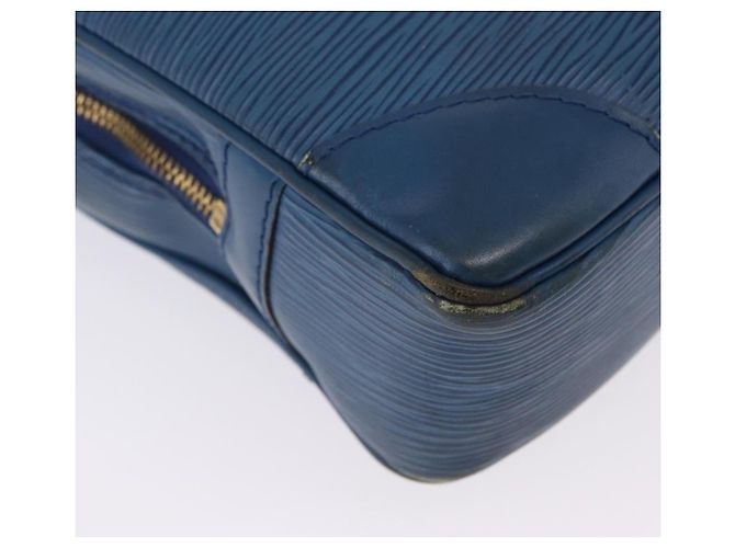 LOUIS VUITTON Epi Porte Documents Voyage Business Bag Blue M54475 LV - vista 15