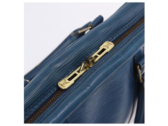 LOUIS VUITTON Epi Porte Documents Voyage Business Bag Blue M54475 LV - vista 18