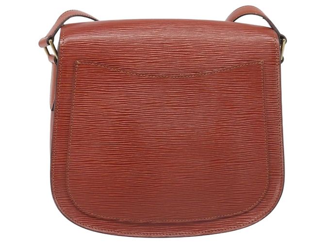 LOUIS VUITTON Epi Saint Cloud GM Shoulder Bag Brown M52193 LV - vista 2