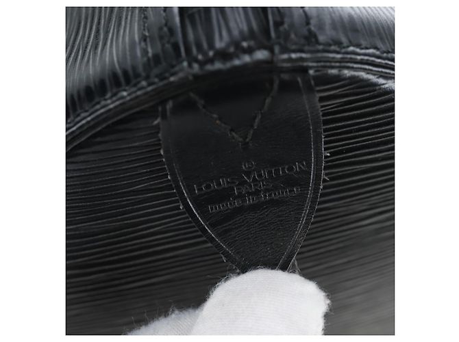 LOUIS VUITTON Epi Keepall 45 Boston Bag Black M42972 LV - vista 20