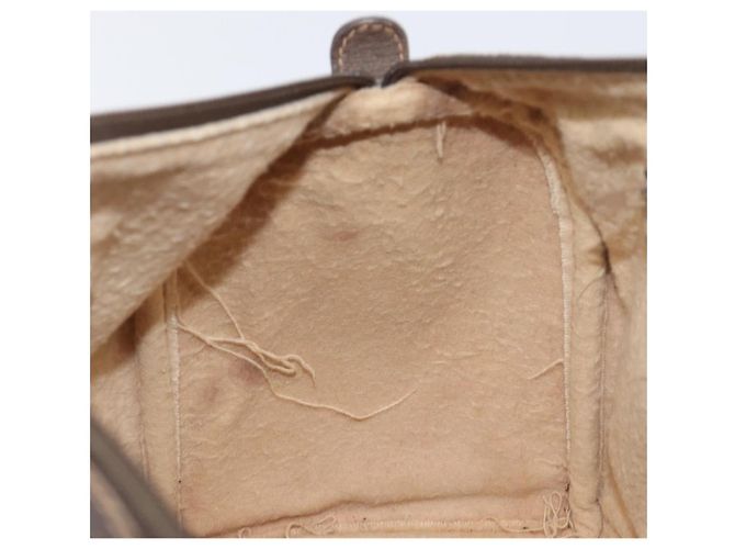 GUCCI GG Supreme Web Sherry Line Hand Bag PVC Beige Gold 40 02 007 - vista 21