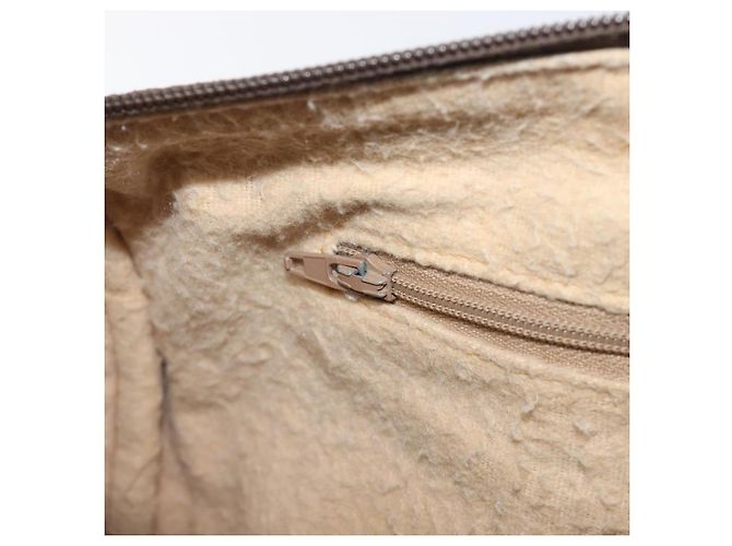 GUCCI GG Supreme Web Sherry Line Hand Bag PVC Beige Gold 40 02 007 - vista 22