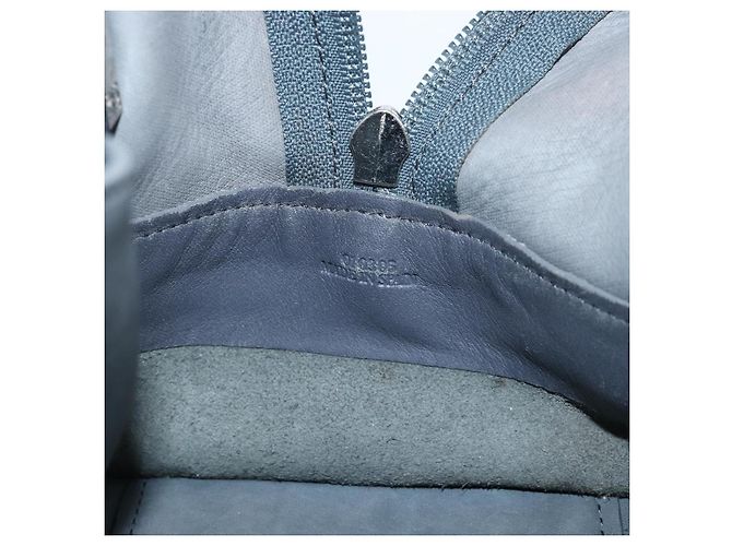 LOEWE Americana 28 Hand Bag Suede Gray Silver - vista 12