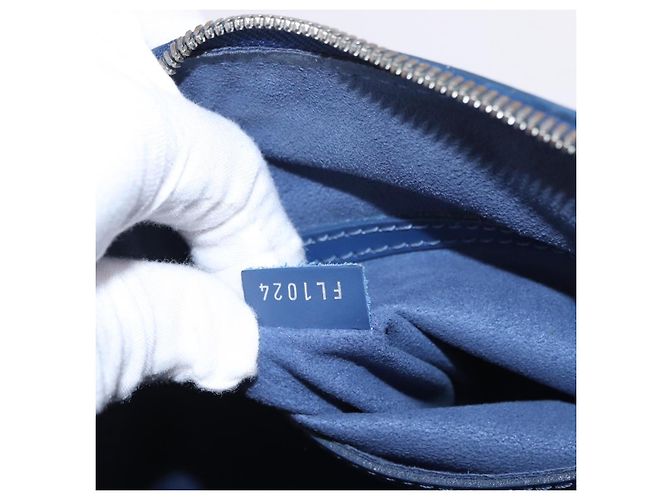 LOUIS VUITTON Epi Alma Hand Bag Myrtille M5214G LV - vista 12
