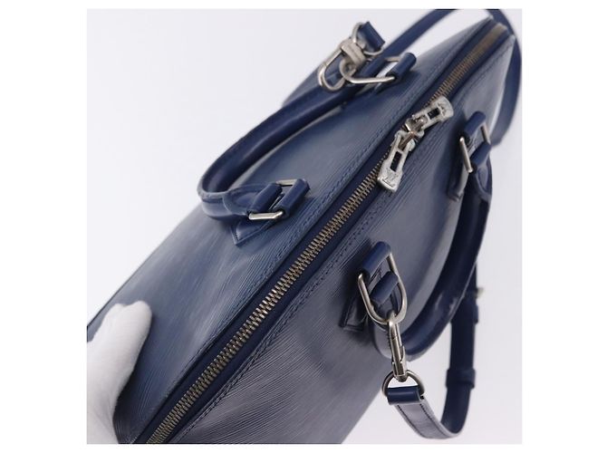 LOUIS VUITTON Epi Alma Hand Bag Myrtille M5214G LV - vista 7
