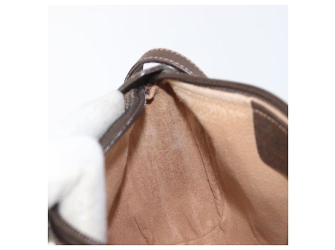 GUCCI GG Supreme Web Sherry Line Bag PVC Beige Gold 89 02 018 - vista 20