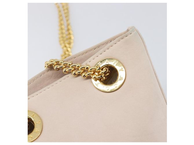 Tiffany & Co TIFFANY&Co. Chain Shoulder Bag Leather Beige Gold Tone - vista 11