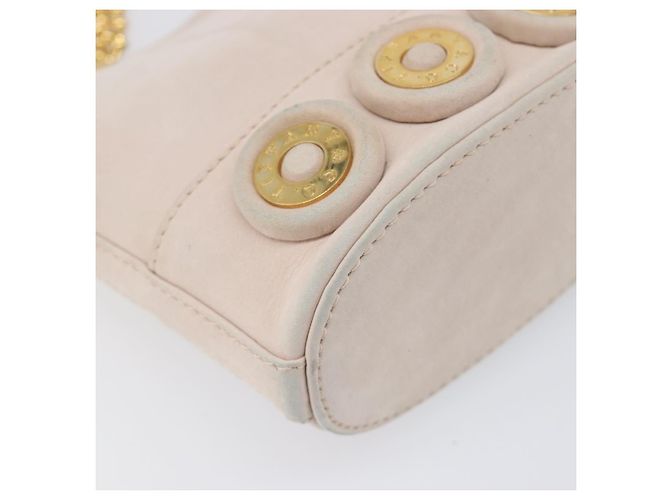 Tiffany & Co TIFFANY&Co. Chain Shoulder Bag Leather Beige Gold Tone - vista 15