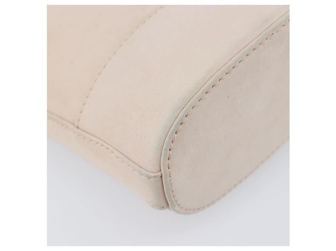 Tiffany & Co TIFFANY&Co. Chain Shoulder Bag Leather Beige Gold Tone - vista 17