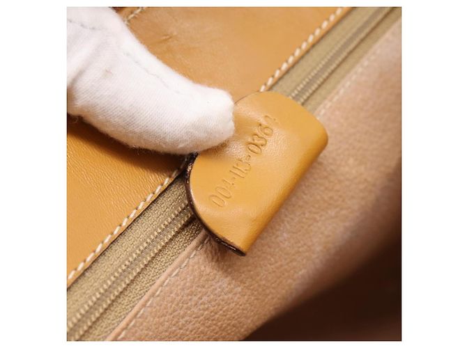 GUCCI Micro GG Canvas Shoulder Bag PVC Beige Gold Tone 004 113 0364 - vista 12