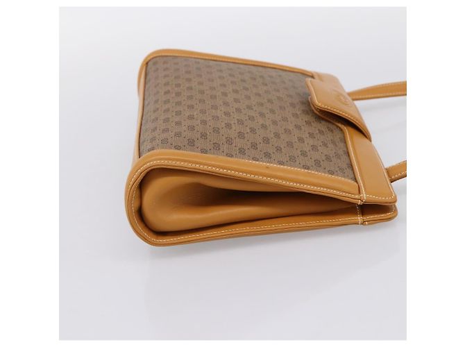 GUCCI Micro GG Canvas Shoulder Bag PVC Beige Gold Tone 004 113 0364 - vista 4