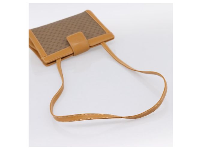 GUCCI Micro GG Canvas Shoulder Bag PVC Beige Gold Tone 004 113 0364 - vista 7
