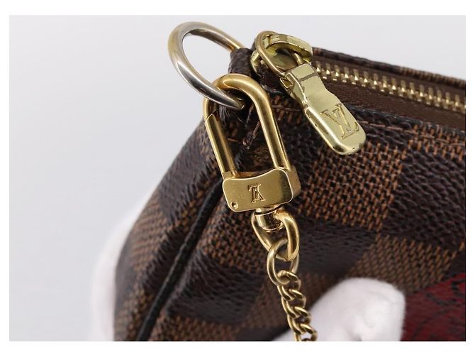 LOUIS VUITTON Damier Ebene T&B Mini Pochette Accessoires N58011 LV - vista 10