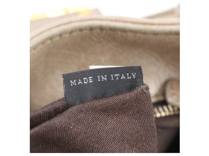Borsa a tracolla 2-Way in pelle con fiocco laterale Miu Miu Beige - vista 9