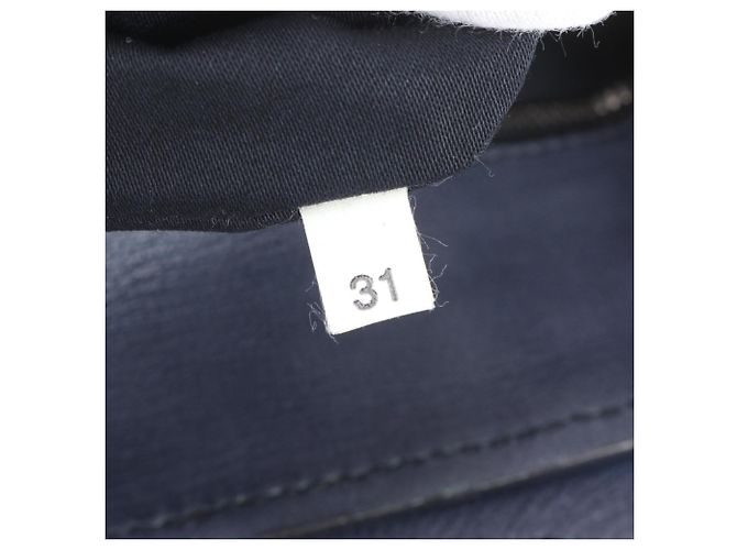 Borsa a tracolla 2-Way in pelle Miu Miu Blu navy - vista 11