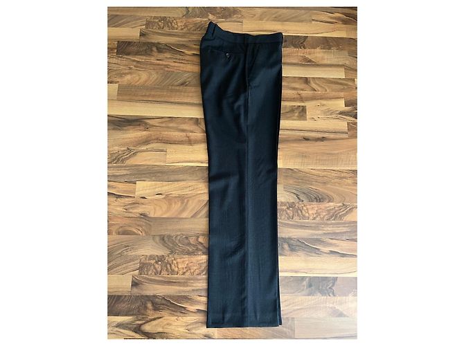 Versace Herren Wollhose Anthrazitgrau - Ansicht 4