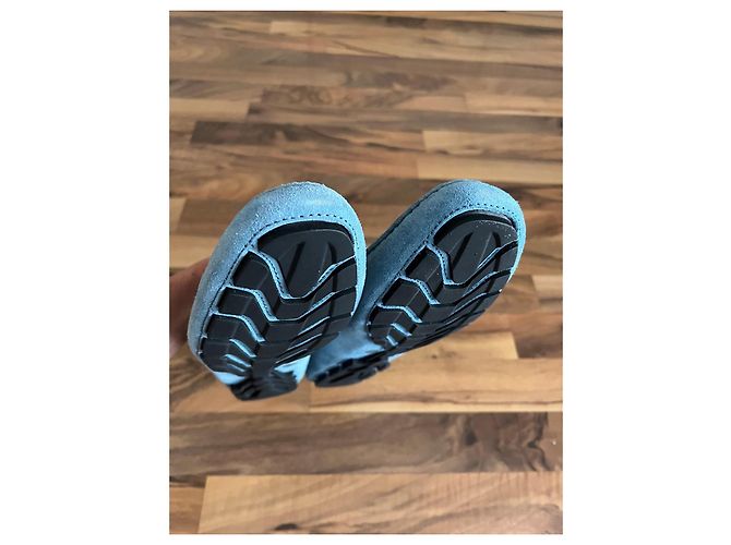 Gucci Mocassini in camoscio azzurro Blu chiaro - vista 5