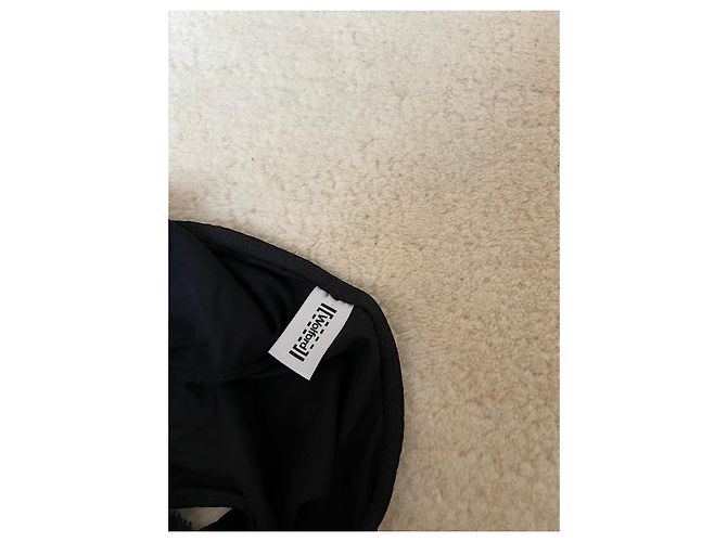 Wolford Nachtshorts aus schwarzer Spitze und Seide - Ansicht 5