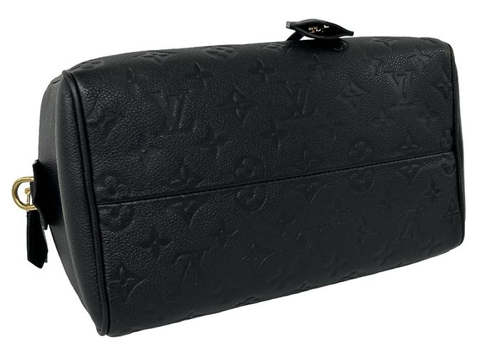 Borsa Louis Vuitton Speedy Bandoulière 25 Nero - vista 7