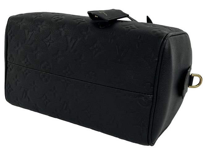 Borsa Louis Vuitton Speedy Bandoulière 25 Nero - vista 8