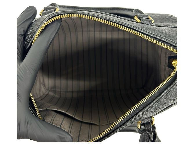Borsa Louis Vuitton Speedy Bandoulière 25 Nero - vista 9