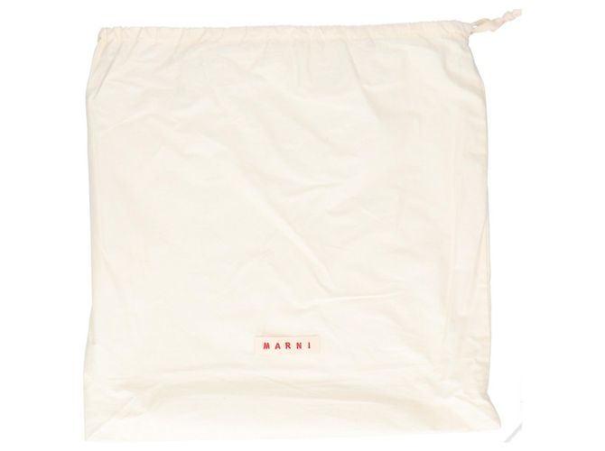 Marni Logo Tote Bag in Pink und Ivory Roh - Ansicht 9