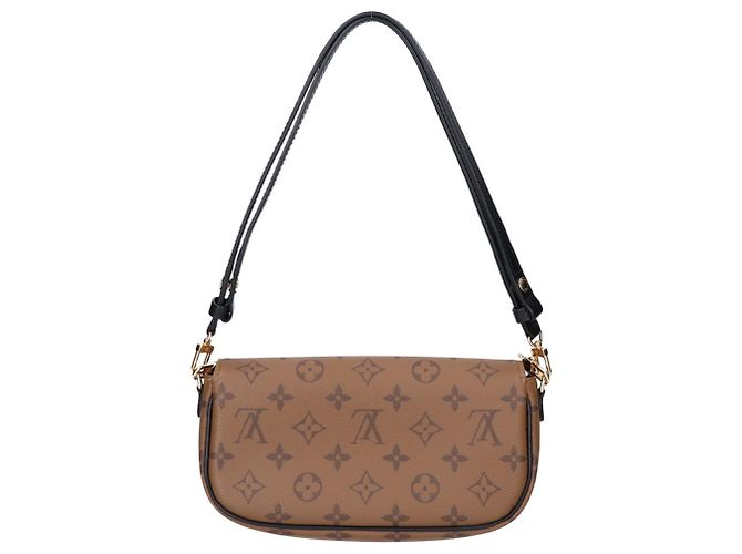 Louis Vuitton Monogram Reverse Wallet on Chain Marron - vue 3
