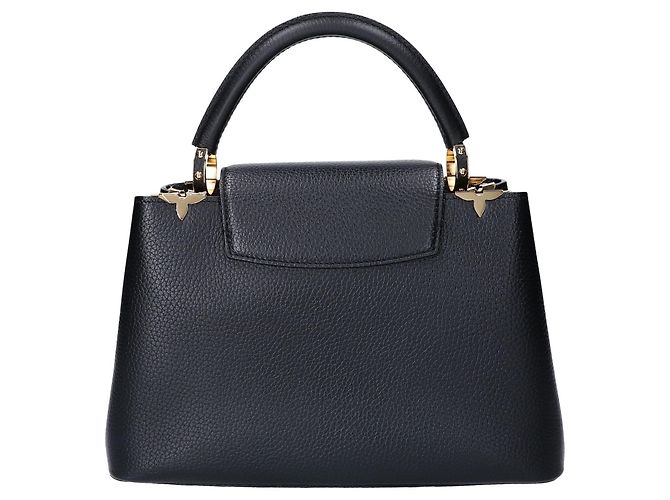 Louis Vuitton Capucines MM Handtasche Schwarz - Ansicht 3