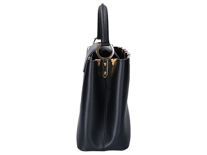 Louis Vuitton Capucines MM Handtasche Schwarz - Ansicht 4