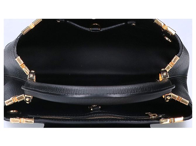 Louis Vuitton Capucines MM Handtasche Schwarz - Ansicht 6