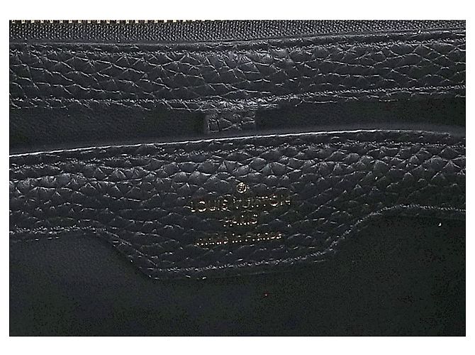 Louis Vuitton Capucines MM Handtasche Schwarz - Ansicht 7