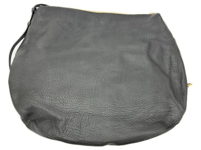 Borsa Burberry Knight - Grande borsa a tracolla nera Nero - vista 2