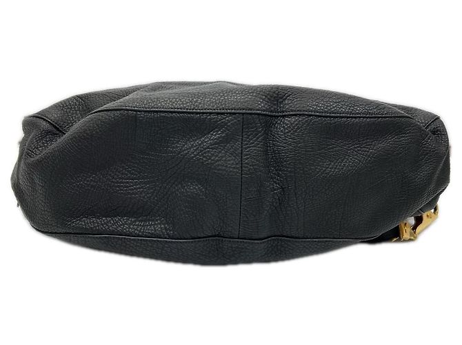 Borsa Burberry Knight - Grande borsa a tracolla nera Nero - vista 5