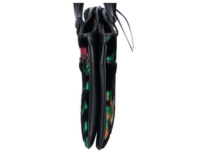 Borsa Gucci 550130 Ally in velluto ricamato - vista 2