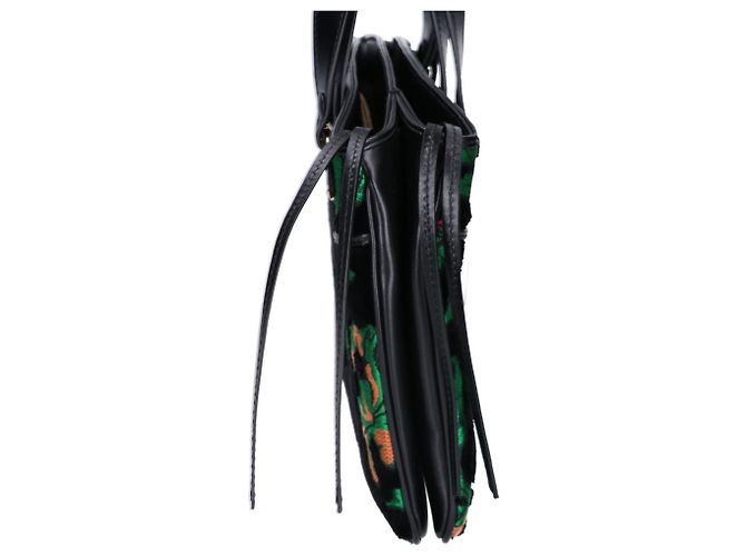 Borsa Gucci 550130 Ally in velluto ricamato - vista 4
