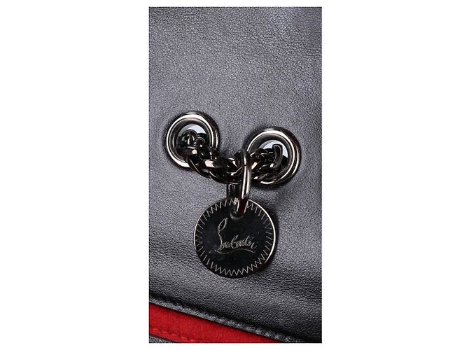 Borsa a tracolla Christian Louboutin Spike Stud Sweet Charity Nero - vista 8