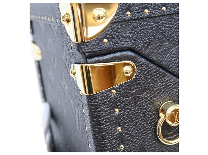 Louis Vuitton Monogram Empreinte Camera Box Schultertasche Schwarz - Ansicht 10