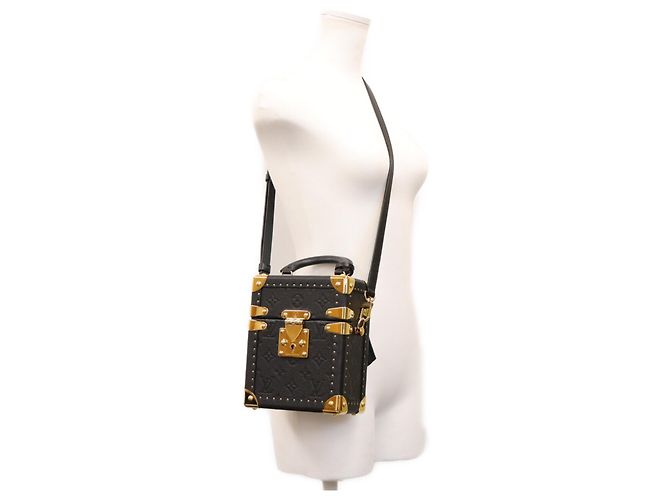 Louis Vuitton Monogram Empreinte Camera Box Schultertasche Schwarz - Ansicht 16