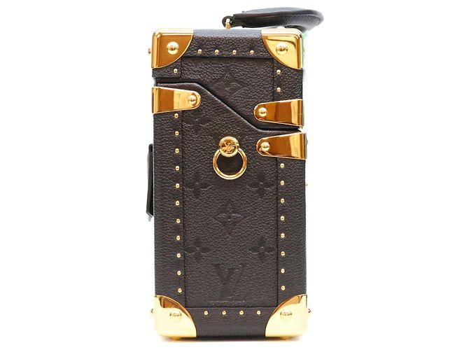 Louis Vuitton Monogram Empreinte Camera Box Schultertasche Schwarz - Ansicht 4