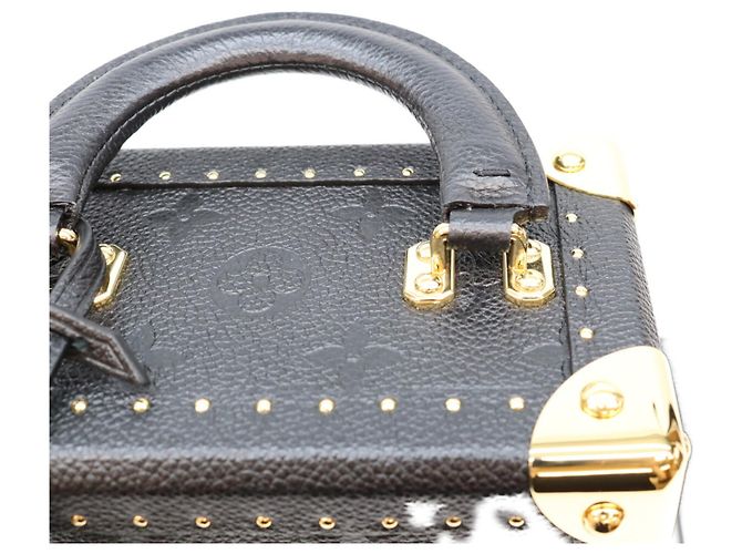 Louis Vuitton Monogram Empreinte Camera Box Schultertasche Schwarz - Ansicht 8