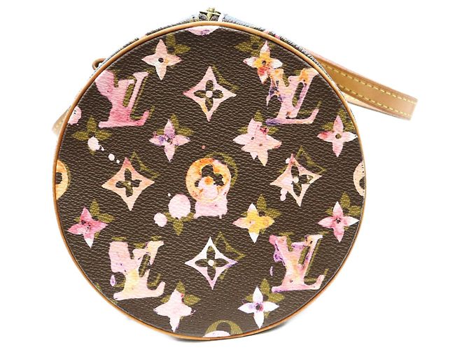 Borsa Louis Vuitton Monogram Watercolor Papillon 30 Marrone - vista 2
