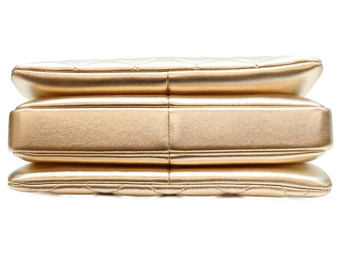 Borsa a tracolla Chanel Gold Trendy CC Small D'oro - vista 5