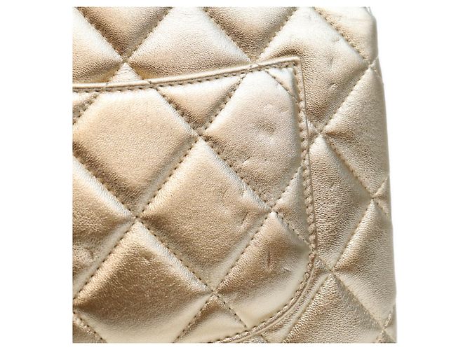 Borsa a tracolla Chanel Gold Trendy CC Small D'oro - vista 6