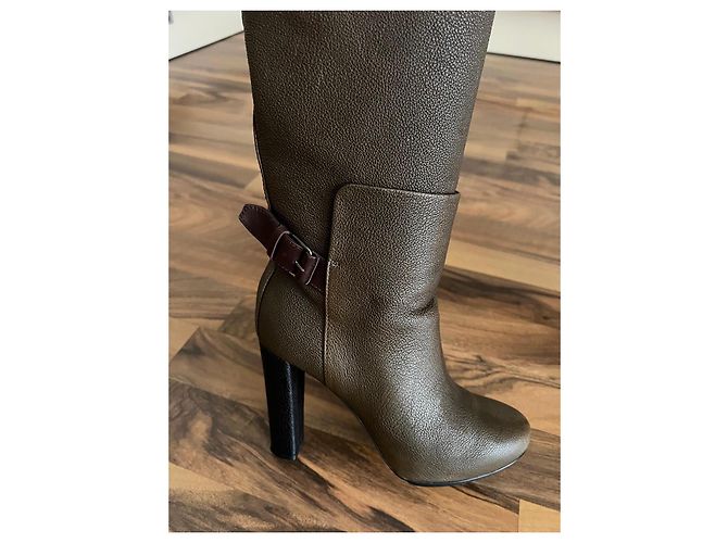 Balenciaga Lederstiefel Braun - Ansicht 11