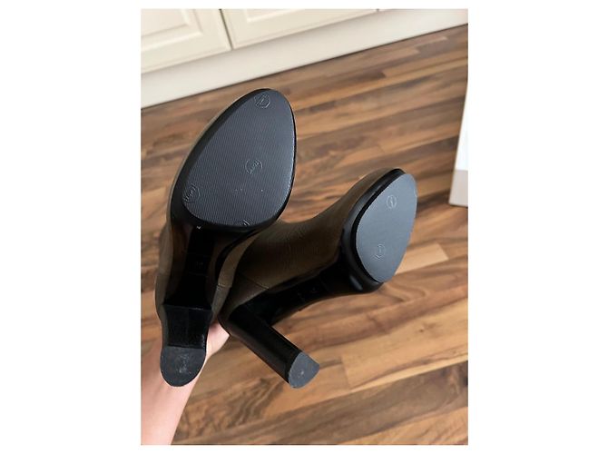 Balenciaga Lederstiefel Braun - Ansicht 7