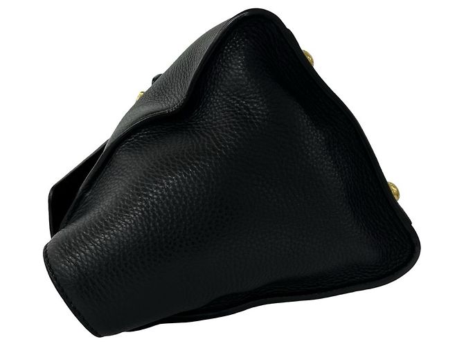 Prada Black Leather 2-Way Shoulder Bag - view 5