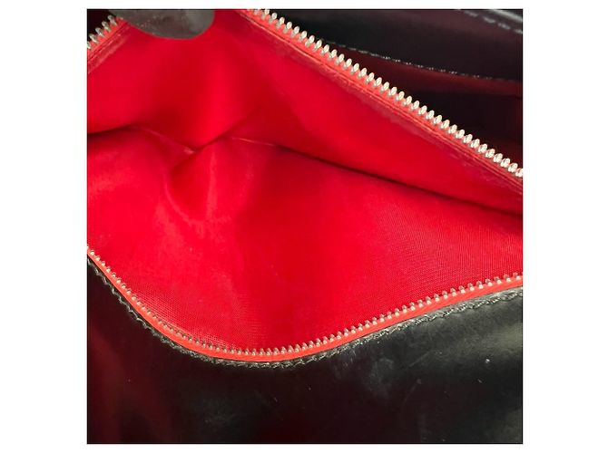 Céline Bolsa de Ombro Celine Vintage em couro de bezerro preto - vista 10
