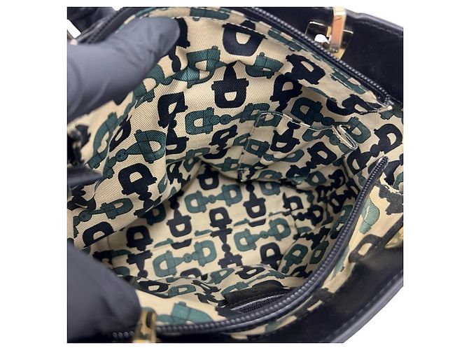 Gucci Guccissima Logo Hardware Leder Tote Bag Schwarz - vue 9